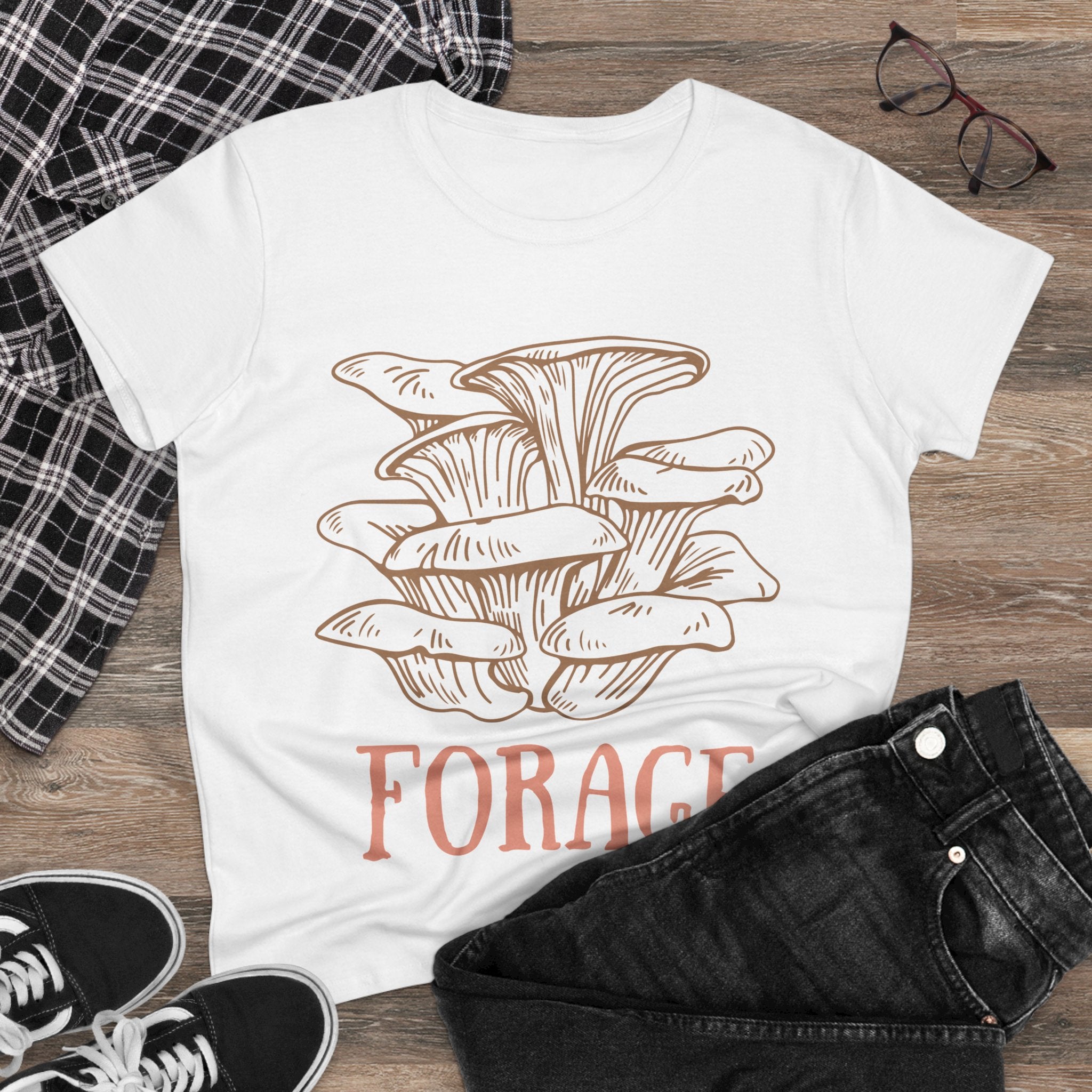 Forage Mushroom Women's Tee