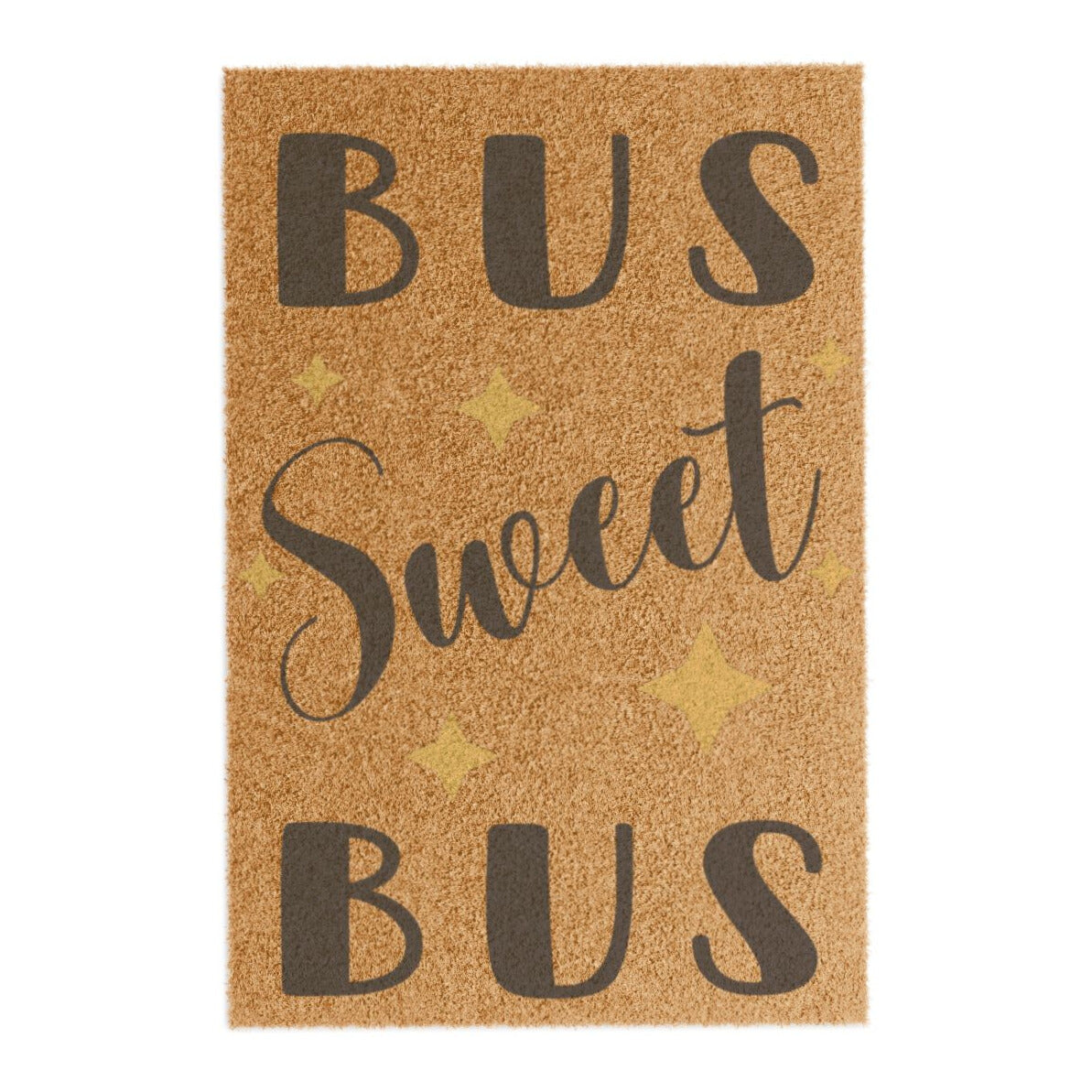 Bus Sweet Bus Doormat - Vertical