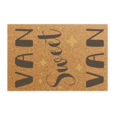 Van Sweet Van Doormat - Vertical